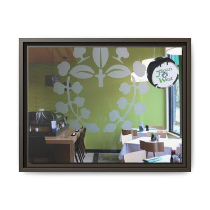 Japan West Findlay O. Modern Botanical Canvas Art - Framed Wall Decor for Dining Spaces