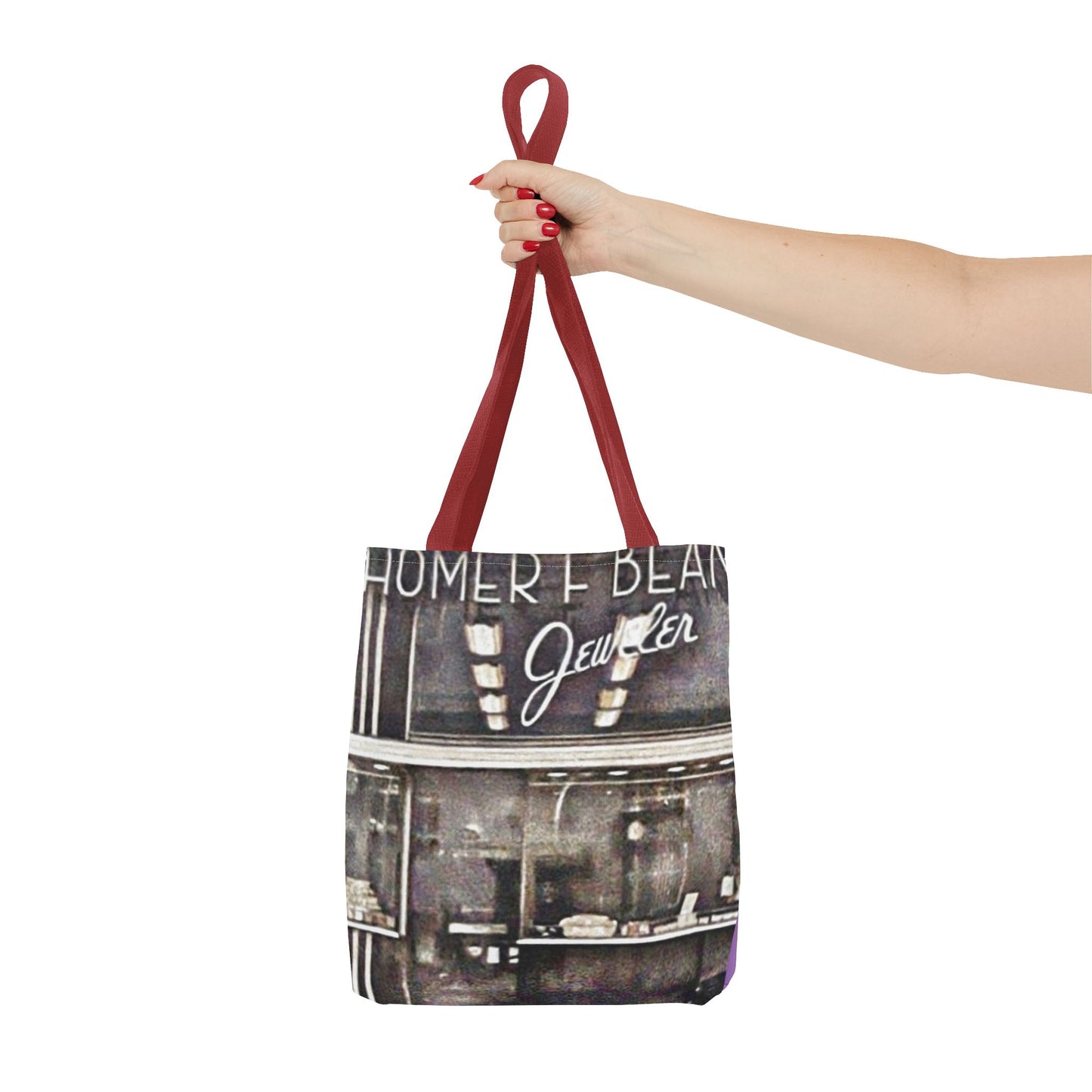 113 E Crawford Homer Bean | Lavender Hour  Tote Bag (AOP)