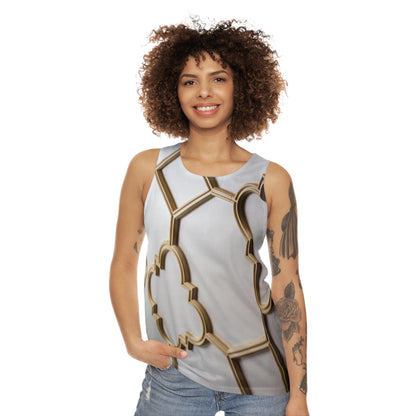High Tower Ceiling 1109 S Main Unisex Tank Top (AOP)