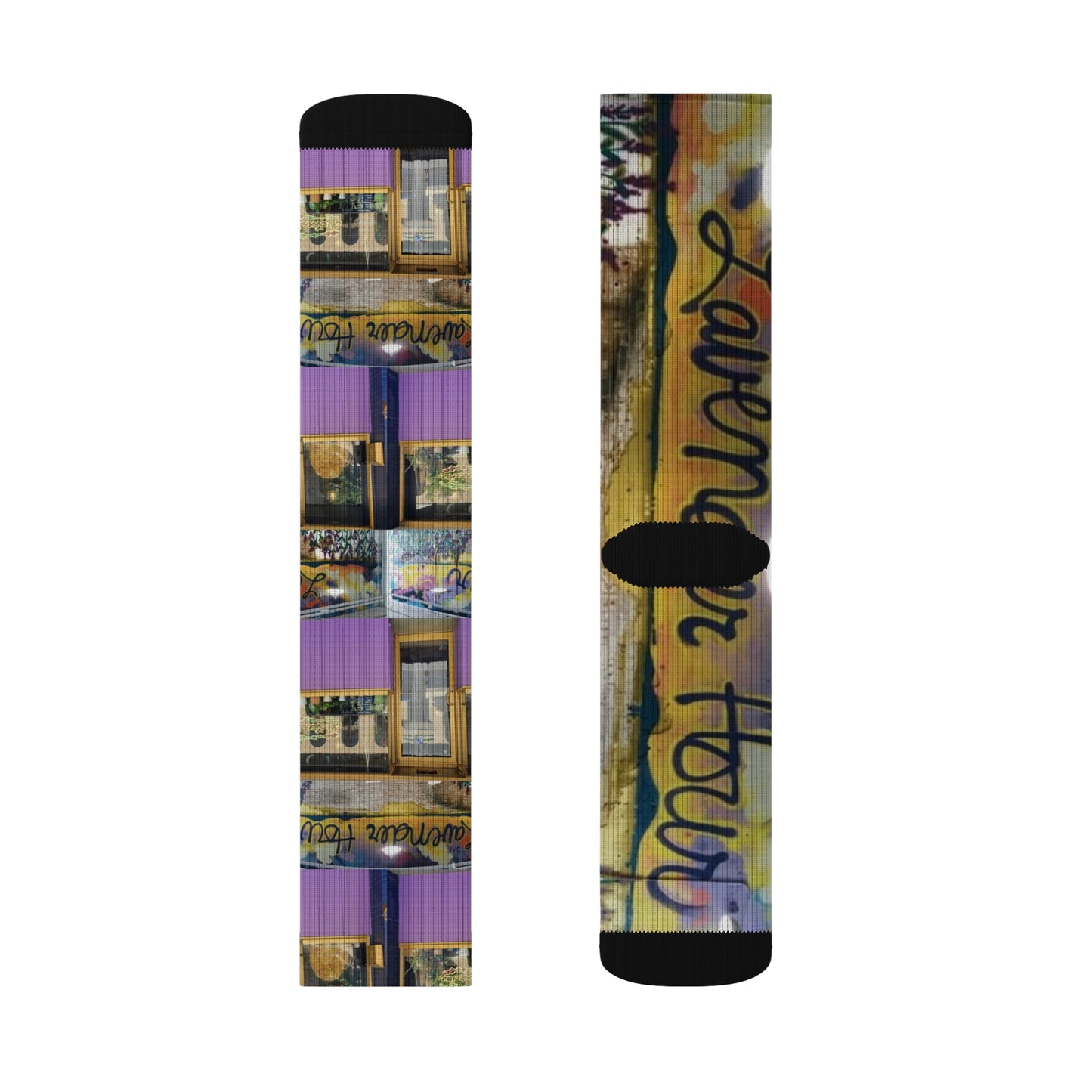 113 E Crawford Homer Bean | Lavender Hour Sublimation Socks