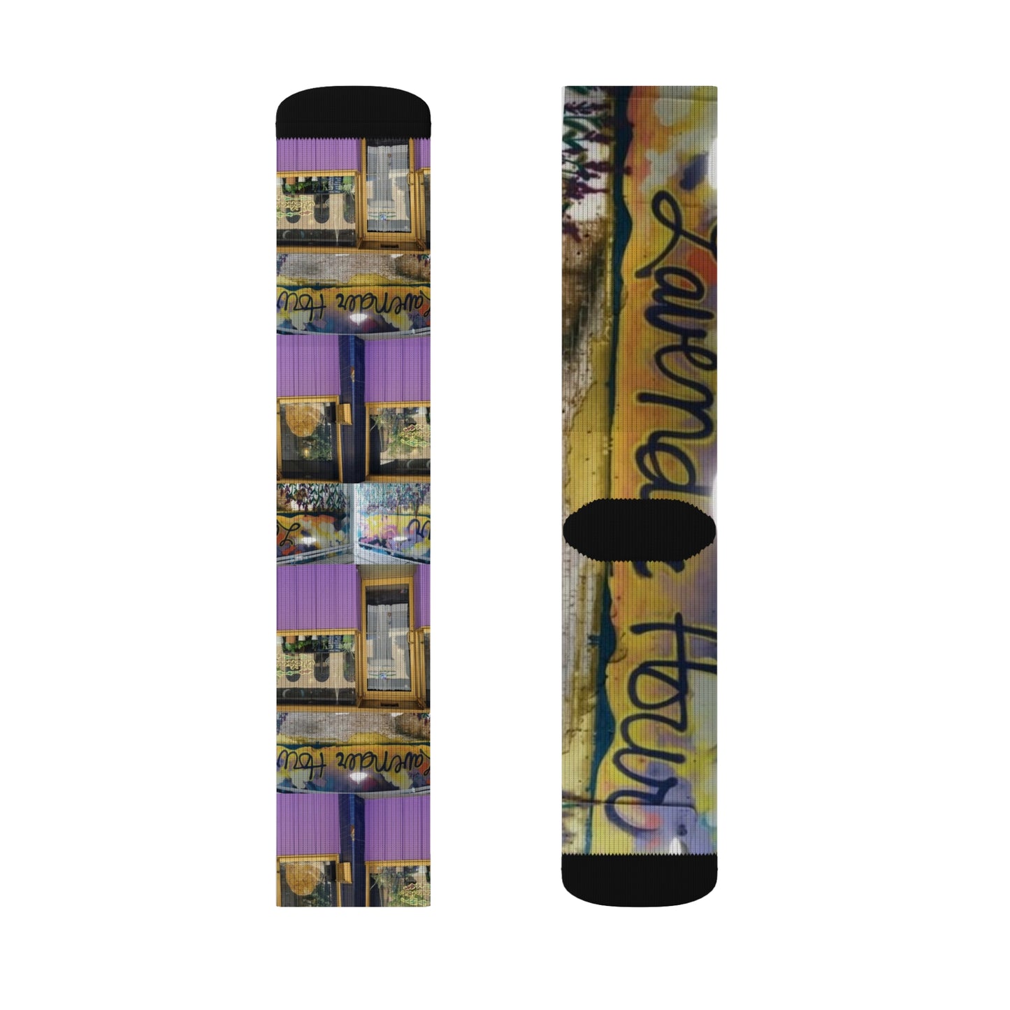 113 E Crawford Homer Bean | Lavender Hour Sublimation Socks