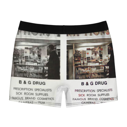 B & G  Drugs Men's Boxer Briefs (AOP)