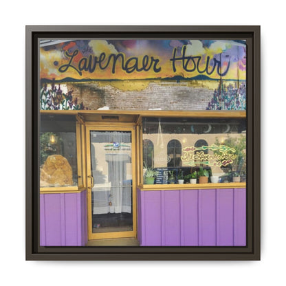 The Lavender Hour Findlay O. Framed Matte Canvas Art - The Lavenear Hour Storefront Decor