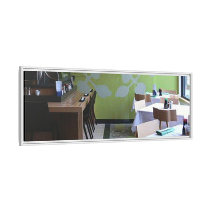 Japan West Findlay O. Modern Botanical Canvas Art - Framed Wall Decor for Dining Spaces