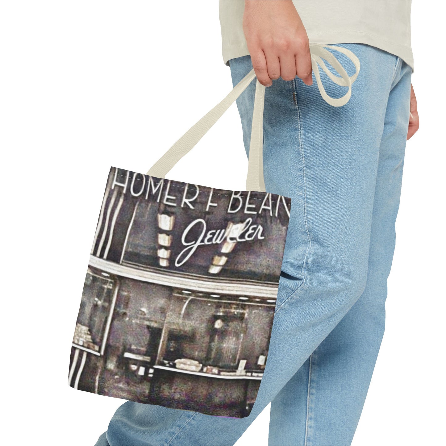 113 E Crawford Homer Bean | Lavender Hour  Tote Bag (AOP)