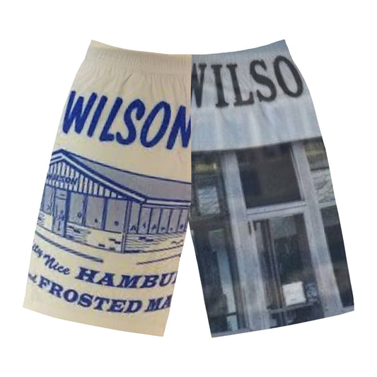 “2 with” Wilson’s Hamburg Men's Board Shorts (AOP)