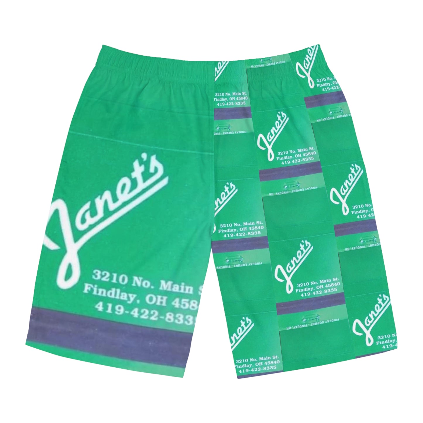 JANET’S Men's Board Shorts (AOP)