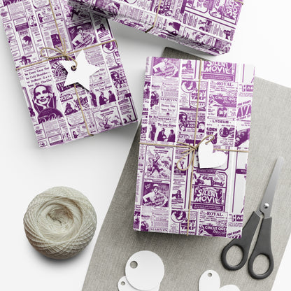 FINDLAY CINEMAS colorway Eggplant Gift Wrap