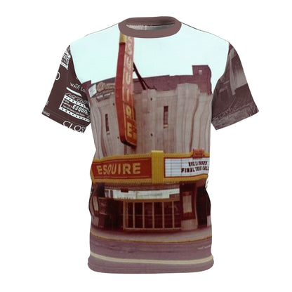 Esquire Theater Jack Armstrong Circuit Unisex Cut & Sew Tee (AOP)