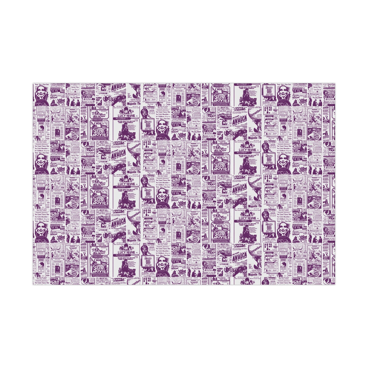 FINDLAY CINEMAS colorway Eggplant Gift Wrap