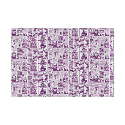 FINDLAY CINEMAS colorway Eggplant Gift Wrap