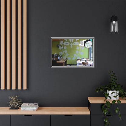 Japan West Findlay O. Modern Botanical Canvas Art - Framed Wall Decor for Dining Spaces