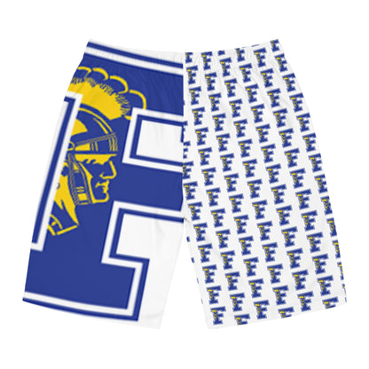 Findlay High School Tommy Trojan Men's Board Shorts (AOP)