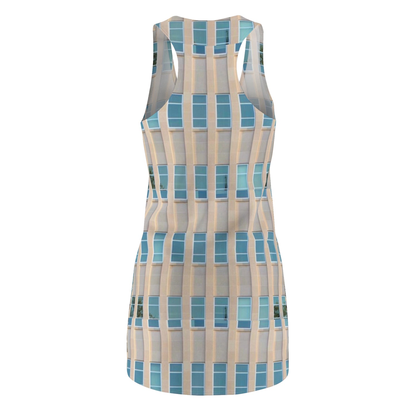 Marathon Entrance Women's Cut & Sew Racerback Dress (AOP)