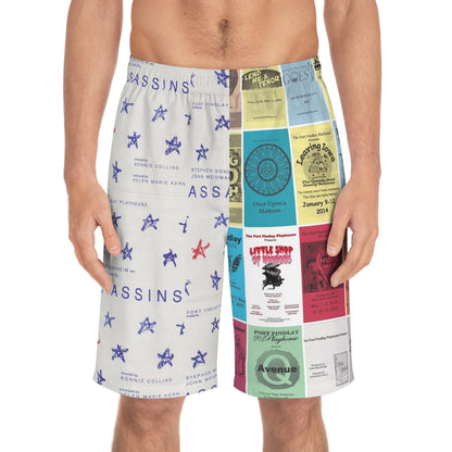 Facing Front Fort Findlay Playhouse Playbill Not Bored Board Shorts