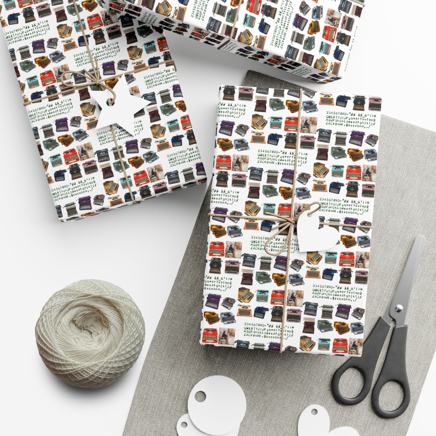 Evans Typewriter Company Small Typewriters  Gift Wrap