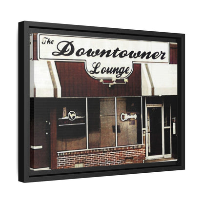 DownTowner Lounge Matte Canvas, Framed (Multi-color)