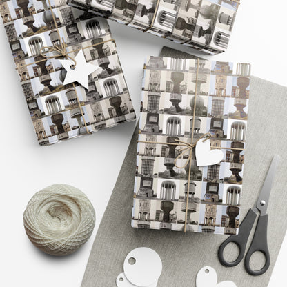 Bernd and Hilla Becher many water towers Gift Wrap