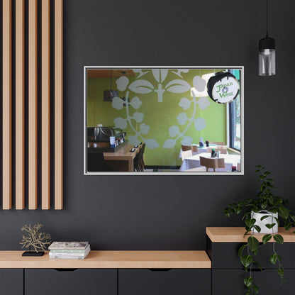 Japan West Findlay O. Modern Botanical Canvas Art - Framed Wall Decor for Dining Spaces