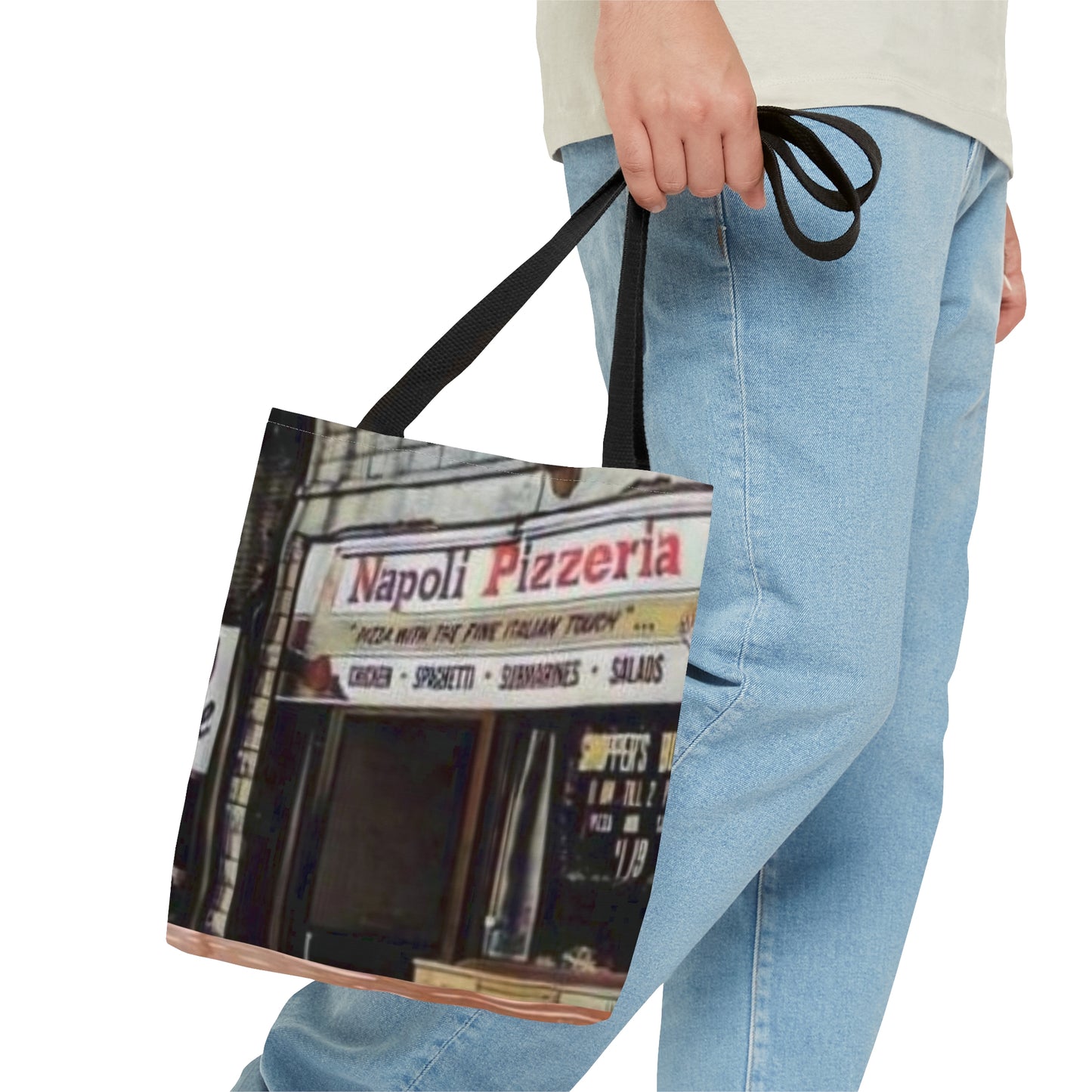 Napoli Pizza Tote Bag (AOP)