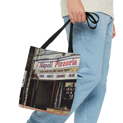 Napoli Pizza Tote Bag (AOP)