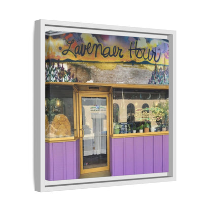 The Lavender Hour Findlay O. Framed Matte Canvas Art - The Lavenear Hour Storefront Decor