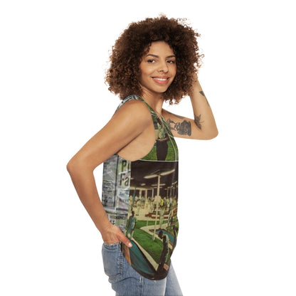 Putt Putt Unisex Tank Top (AOP)