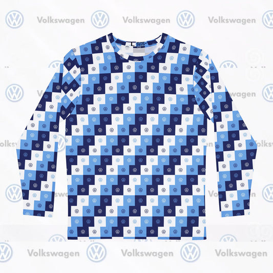 2024 VW BLUES                                                                                                   Men's Long Sleeve Shirt (AOP)