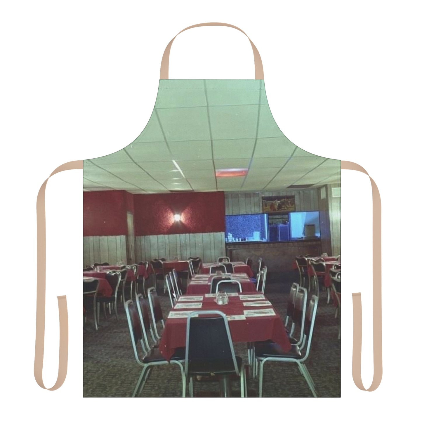 TACO ED’S Apron, 5-Color Straps (AOP)