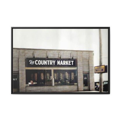 COUNTRY MARKET Findlay’s 224 Vintage Country Market Framed Matte Canvas Art