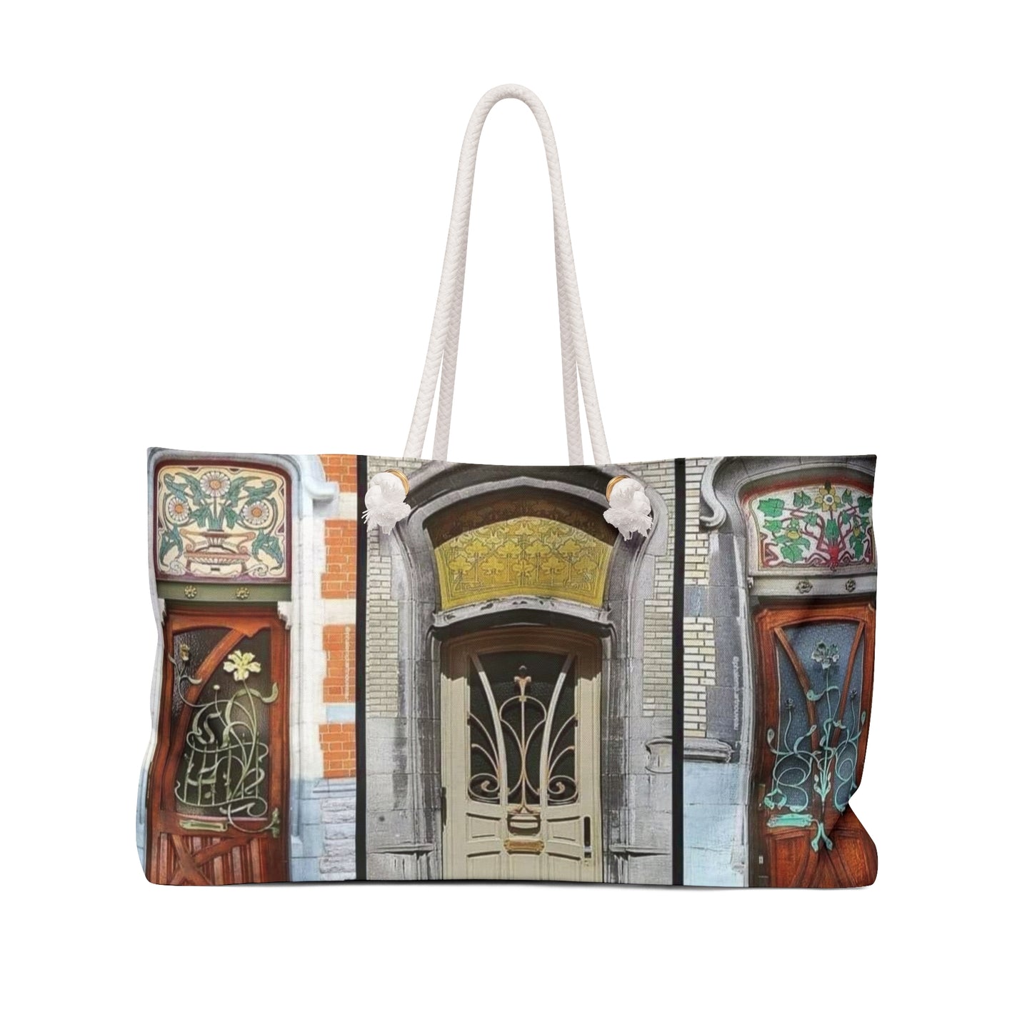 Belgian Doors Nouveau Art Deco Weekender Bag