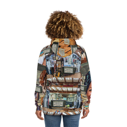 Black Heritage Library Multicultural Center Fashion Hoodie (AOP)