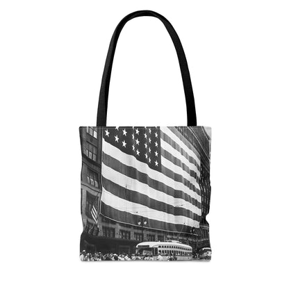 Hudson’s Historical Detroit Tote Bag (AOP)