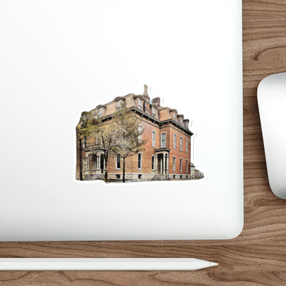 E P Jones Mansion Findlay O. Classic Color Die-Cut Stickers