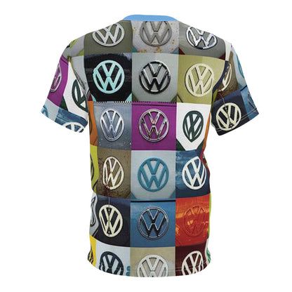 Multi Volkswagen Unisex Cut & Sew Tee (AOP)