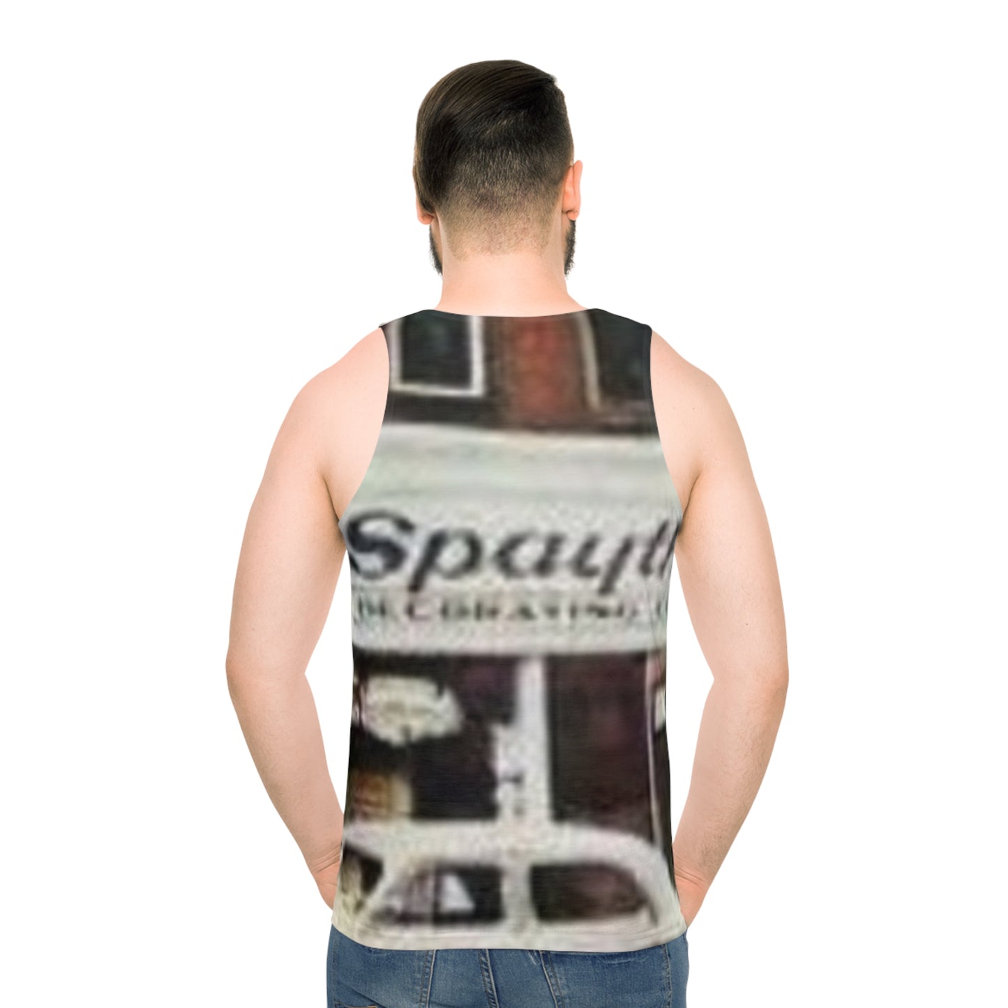 Spayth’s Decorating Unisex Tank Top (AOP)