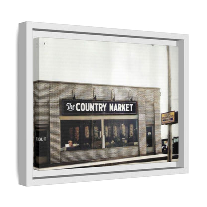 COUNTRY MARKET Findlay’s 224 Vintage Country Market Framed Matte Canvas Art