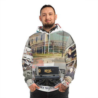 Evans Typewriter Fashion Hoodie (AOP)