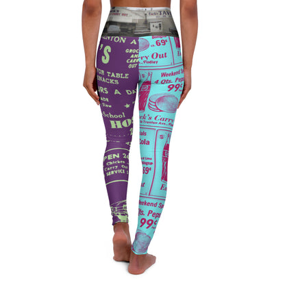 Enck’s High Waisted Yoga Leggings (AOP)