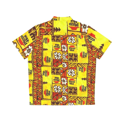 1980s Pizza Hut Men's Hawaiian Shirt (AOP)