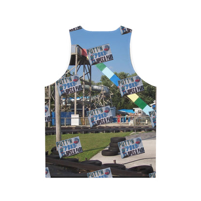 Putt n Pond Unisex Tank Top (AOP)