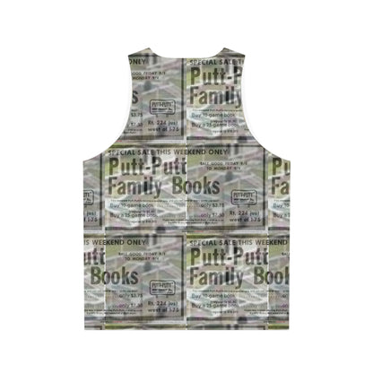 Putt Putt Unisex Tank Top (AOP)