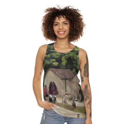 Riverside Park Unisex Tank Top (AOP)