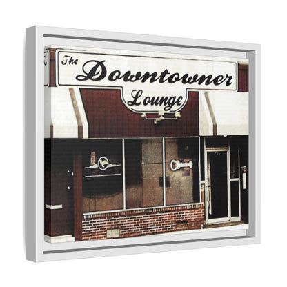 DownTowner Lounge Matte Canvas, Framed (Multi-color)