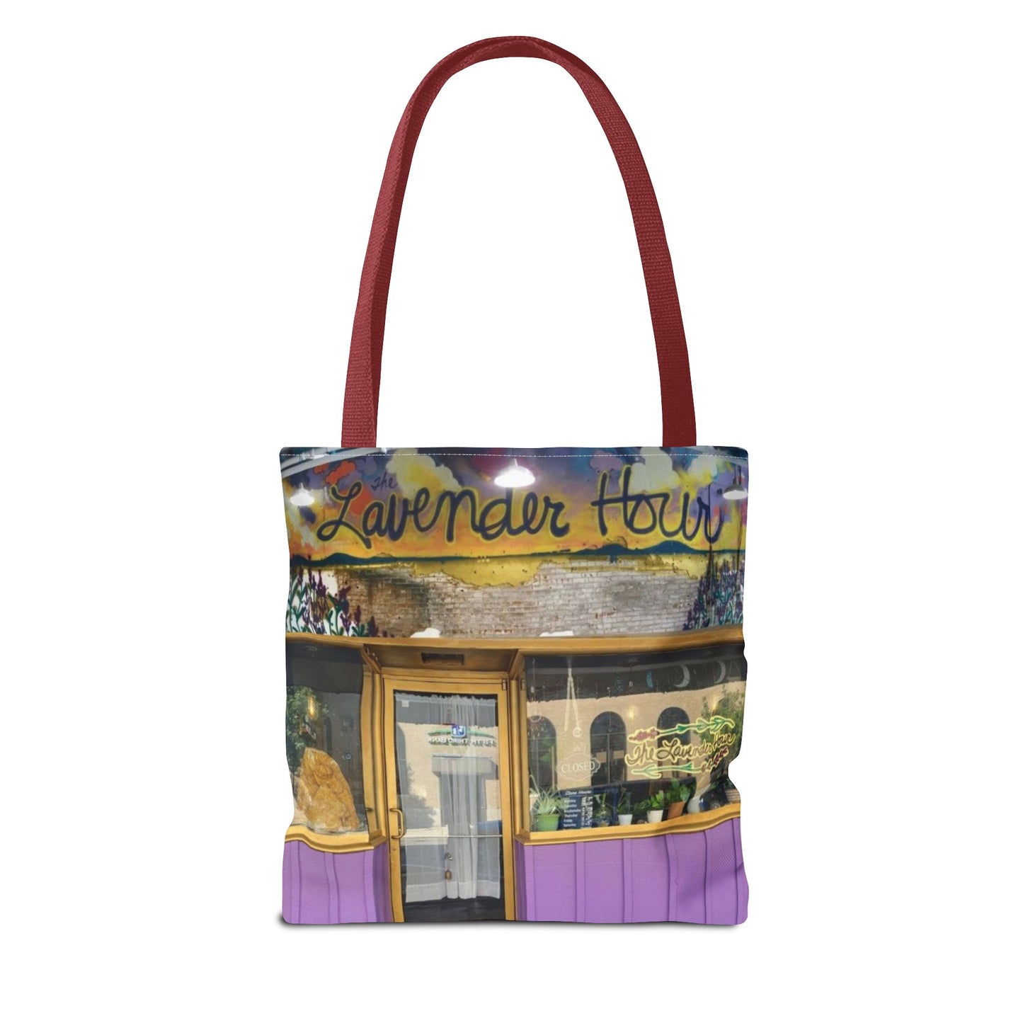 113 E Crawford Homer Bean | Lavender Hour  Tote Bag (AOP)