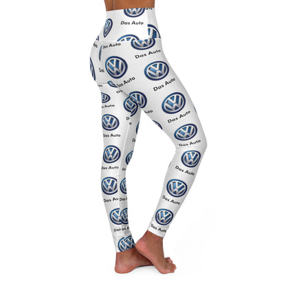 VW Das Auto High Waisted Yoga Leggings (AOP) l