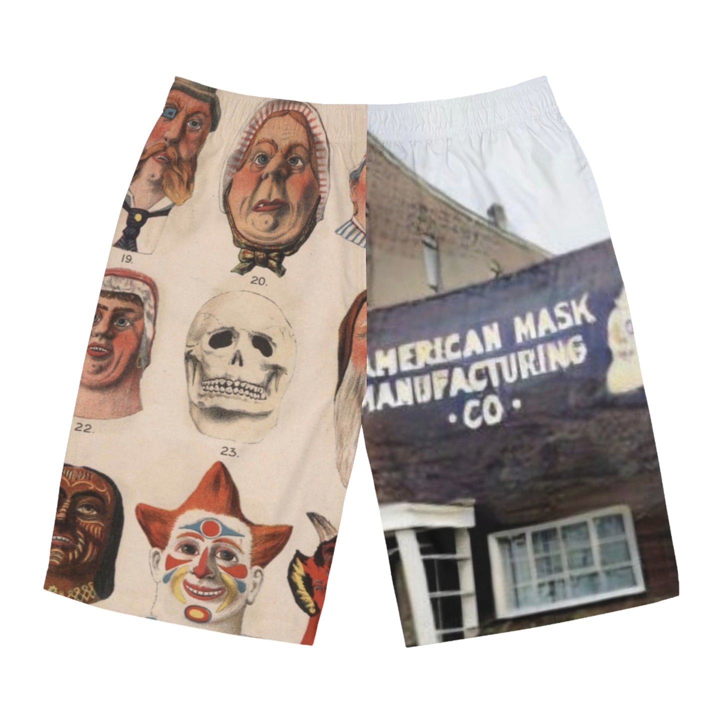 American Mask Manufacturing Co Men's Board Shorts (AOP)