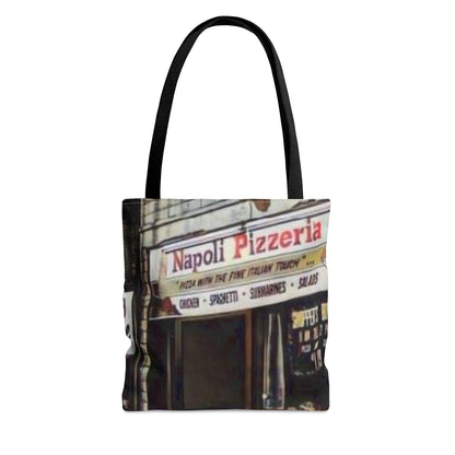 Napoli Pizza Tote Bag (AOP)