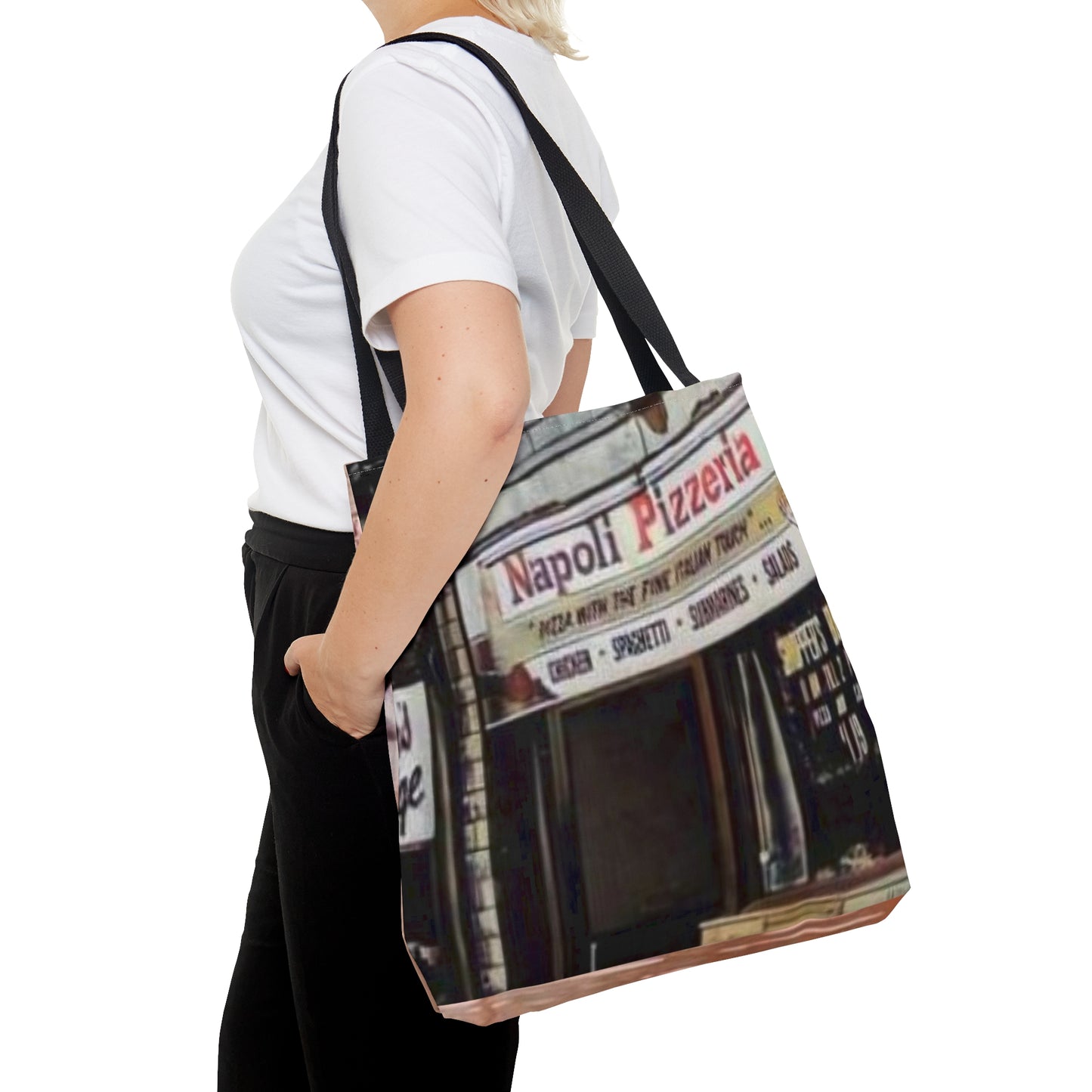 Napoli Pizza Tote Bag (AOP)