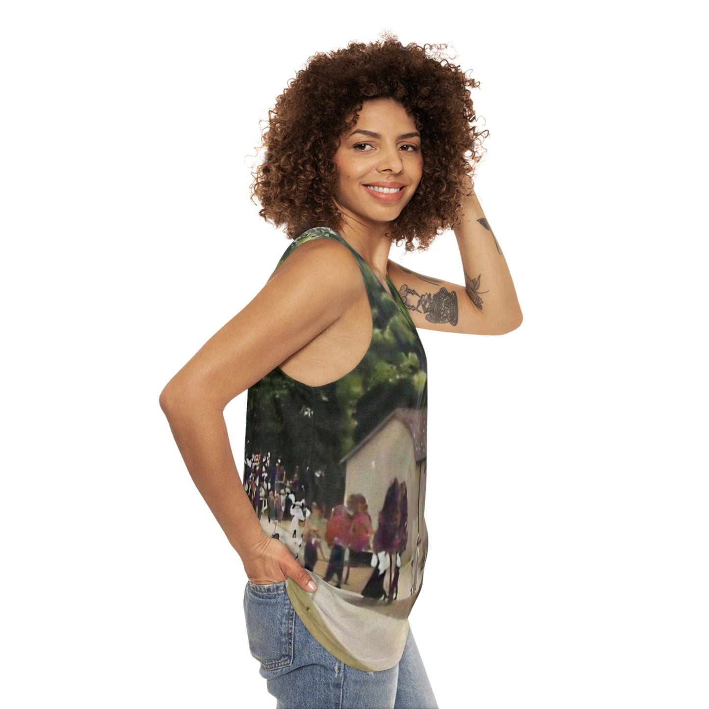 Riverside Park Unisex Tank Top (AOP)